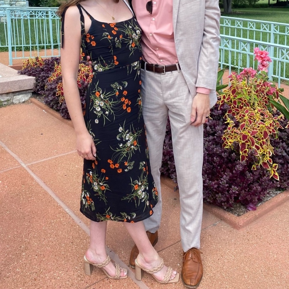 Reformation Besse Robyn Floral Midi Dress